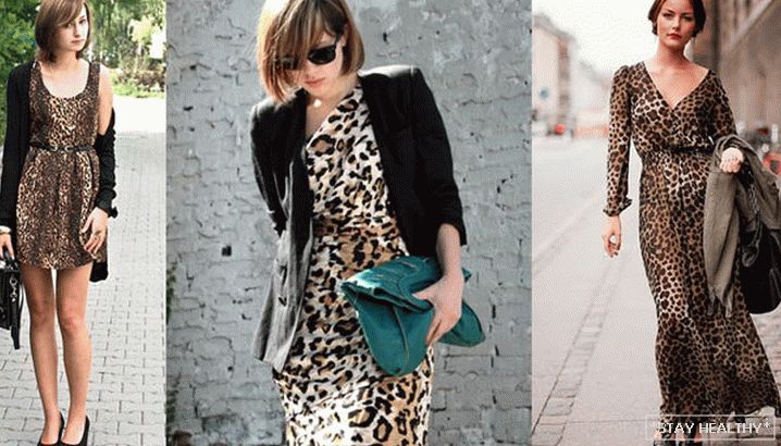 Модное Ли Платье Леопард